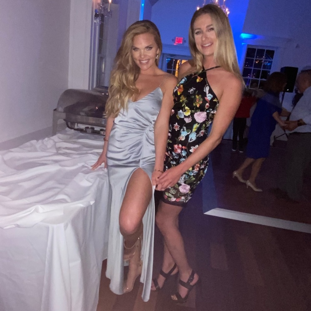 Ruched Satin Light Blue Dress (Asos)